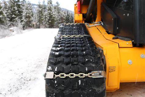 ebay skid steer chains|chains for tracked skid steer.